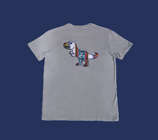 POLERA MANGA CORTA GRIS ALTO PERÚ